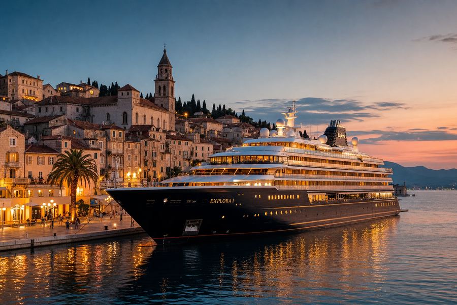 Silver Whisper — Silversea intimate luxury cruise ship